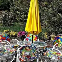 بایه لولهای چتر و سایبان پایه وسط لوله ای کاورچسب|کوهنوردی و کمپینگ|تهران, آبشار تهران (دریاچه)|دیوار