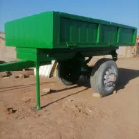 ادوات کشاورزی تریلی چیزل کود پاش