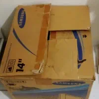 تلوزیون سامسونگ قدیمی 14 اینچ کنترل جادویی الجی