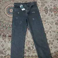 شلوار بگ ذغالی