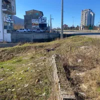 ۶۳۰مترزمین تجاری به صورت دوقطعه روبه روی هتل آراز