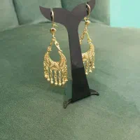 انواع گوشواره ژوپینگ طرح طلا