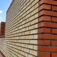 آجر ده سوراخ زرد و قرمز نما (اصفهان)