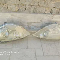 ۲ عدد چراغ جلو تیبا ۱ همراه با لامپ بفروش میرسد|قطعات یدکی و لوازم جانبی|امیدیه, |دیوار