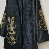 مانتومخمل پاییزه کاملا نو