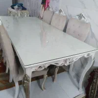 میز نهار خوری 6 نفره