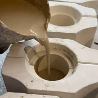 نیروی دوغاب ریز و پرداخت ظروف سرامیکی