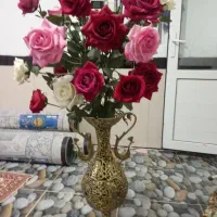 گل و گلدان...آباژور ومیز