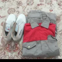 کفش کار و لباس و شلوار