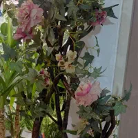 گل منصوعی خیلی زیبا|گل مصنوعی|مسجد سلیمان, |دیوار