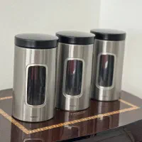 ست سه‌تایی پا سماوری استیل