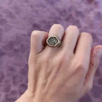 انگشتر طلا روس و دستبند مردانه