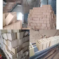 آجر سه سوراخ. آجرسفال ده سوراخ. بلوکه سفال ازکوره