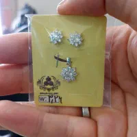 نیم ست نقره ۹۲۵ ایتالیایی|جواهرات|سنندج, |دیوار