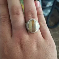 انگشتر مردانه نقره