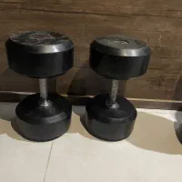 دمبل سنگین.برند ایوانکو.۶۰ و ۱۰۰ کیلویی|تجهیزات ورزشی|تهران, کاج|دیوار