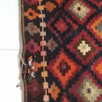 گلیم دست باف|گلیم، جاجیم، گبه|کرمانشاه, |دیوار