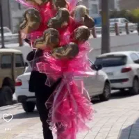 دسته گل بادکنکی