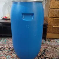 دبه بشکه ۶۰.۸۰ لیتری نو با تسمه
