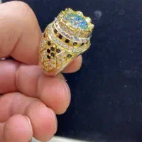 انگشتر نقره موزانایت|جواهرات|رباطکریم, نوده|دیوار