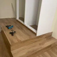 پارکت اچ دی اف ایزوفام مرغوب با کیفیت|مصالح و تجهیزات ساختمان|اصفهان, تخت فولاد|دیوار