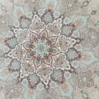 یک جفت فرش 12متری گل برجسته