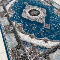فرش ۷۰۰ شانه سوگند آبی ۹ متری