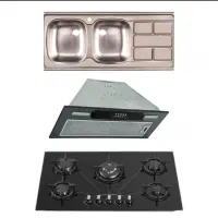 پک کامل ارزان سرای هود گاز توکار سینک روکار RO80