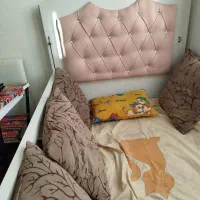 تخت دخترانه سالم|تخت و سرویس خواب|محمدشهر, شهرک پیام (مهرالبرز)|دیوار