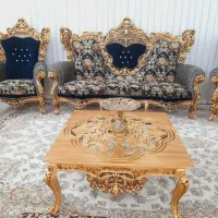 مبلمان اعیانی کلاف درشت چوبی