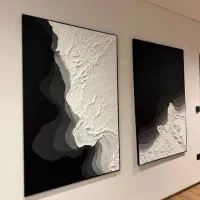 انواع تابلو دکوراتیو و تابلو ماه|تابلو، نقاشی، عکس|خوی, |دیوار