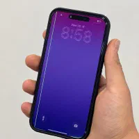 ایفون 15 پرومکس پلمپ فقط صفحه یه خط داره