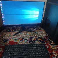 سیستم کامپیوتر با مانیتور22 بدون فریم  قیمت توافقی|رایانه رومیزی|زابل, |دیوار