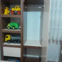 تخت و کمد کودک درحد نو|تخت و سرویس خواب|تربت‌حیدریه, شهرک ولیعصر|دیوار