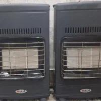دوعدد بخاری گازی بدون دودکش درحد نو