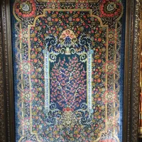 فرش دستبافت تمام ابریشم قم