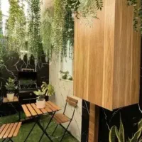 ۴۸متر تکخواب حیاط دار فول دیزاین/سندتکبرگ