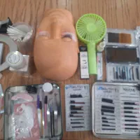 وسایل اکستنشن مژه درحد نو لیفت ابرو کاملا نو