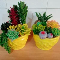 ساخت انواع گلدان‌های تزئینی