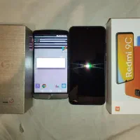 2 دستگاه گوشی شیائومی و ال جی