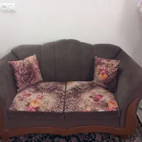 مبل با سه عدد عسلی و میز جلومبلی تمیز بدون خط و خش|مبلمان خانگی و میز عسلی|تهران, دولت‌آباد|دیوار