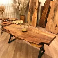 فروش ظرف های چوبی ومیز اسلب گردو|مبلمان خانگی و میز عسلی|قشم, |دیوار