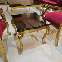 مبلمان ۷نفره استیل همراه با ناهارخوری|مبلمان خانگی و میز عسلی|تهران, آجودانیه|دیوار