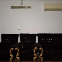 مبل ۷ نفره همراه با میز عسلی و میز غذا خوری ۶ نفره