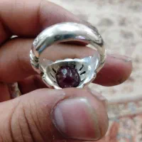 انگشتر یاقوت افریقایی درجه یک دونه اناری مردانه|جواهرات|فردیس, فرامرزیه|دیوار