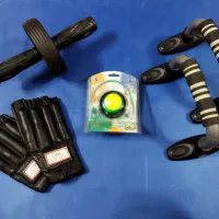 پاوربال میله شنا چرخ شکم نانچیکو دستکش دمبل|تجهیزات ورزشی|اصفهان, قائمیه|دیوار