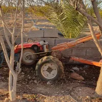 تیلر باغی ۱۲ اسب با لوازم کامل