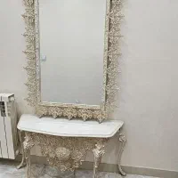 آینه و کنسول جنس برنجی