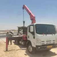 خدمات جرثقیل کفی دار 6 تن ایسوزو|خدمات حمل و نقل|بندر گناوه, |دیوار