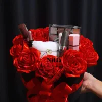 دسته گل های رز روبانی|گل مصنوعی|تبریز, |دیوار